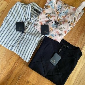 Bundle - 3 NWT Massimo Dutti Tops